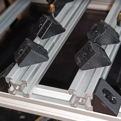 Ke góc vuông cho thanh nhôm định hình 2020 (M3/M4/M5) in 3D