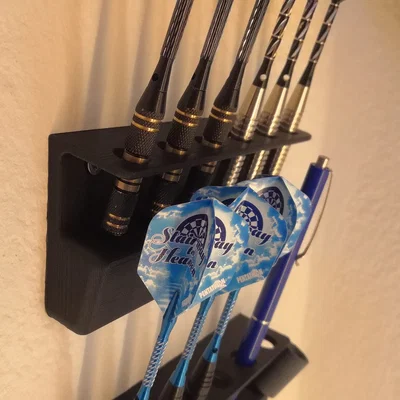 Giá treo tường đựng phi tiêu cho dart Soft và Steel