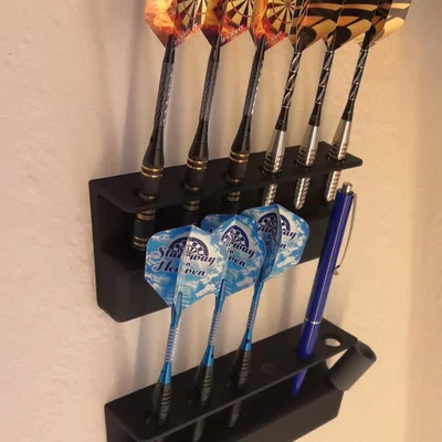 Giá treo tường đựng phi tiêu cho dart Soft và Steel