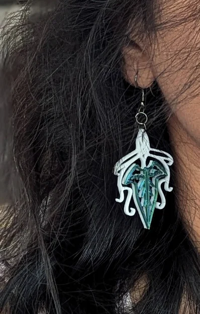Bông tai và mặt dây chuyền lá Lorien (Lord of the Rings) - Image 5