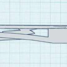 Kiếm Ninja Cool Blade cho mô hình Dummy 13 - File in 3D