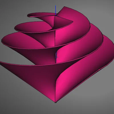 Phi & Turbines Archimedes: file STEP, STL, FreeCAD
