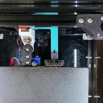 Voron Trident fixed Nozzle Scubber – Bộ chà nozzle cố định (không đi theo bed)