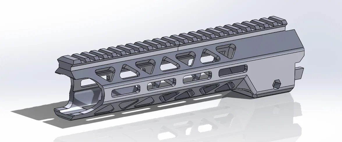 Handguard LVOA 7.7"/9.5" cho BK1S/BK2S (tương thích MLOK) - Image 2
