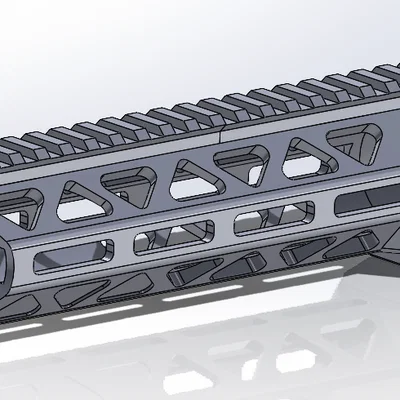 Handguard LVOA 7.7"/9.5" cho BK1S/BK2S (tương thích MLOK)