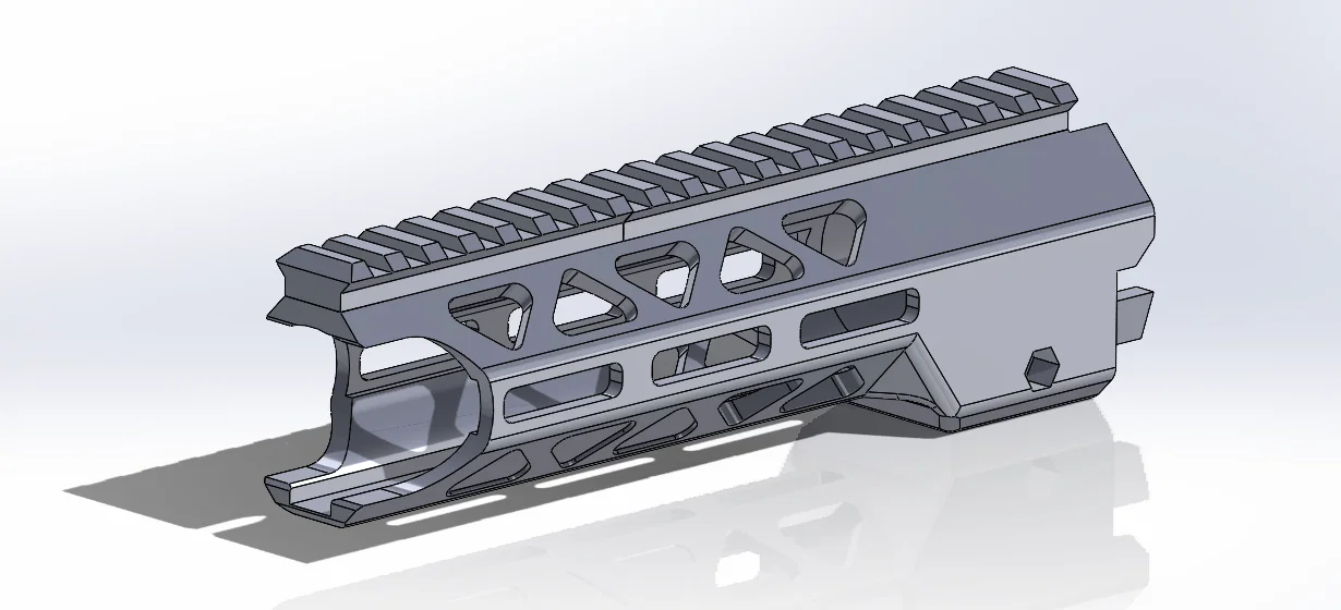 Handguard LVOA 7.7"/9.5" cho BK1S/BK2S (tương thích MLOK) - Image 3