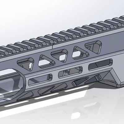 Handguard LVOA 7.7"/9.5" cho BK1S/BK2S (tương thích MLOK)
