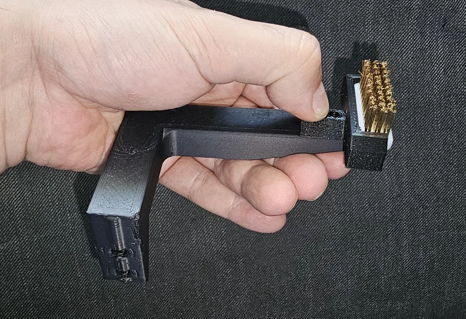 Gá kẹp bàn chải Voron Trident (cơ chế ma sát, không dùng ốc vít) - Image 2