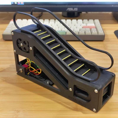 Mẫu Thang Cuốn Có Motor - Redux