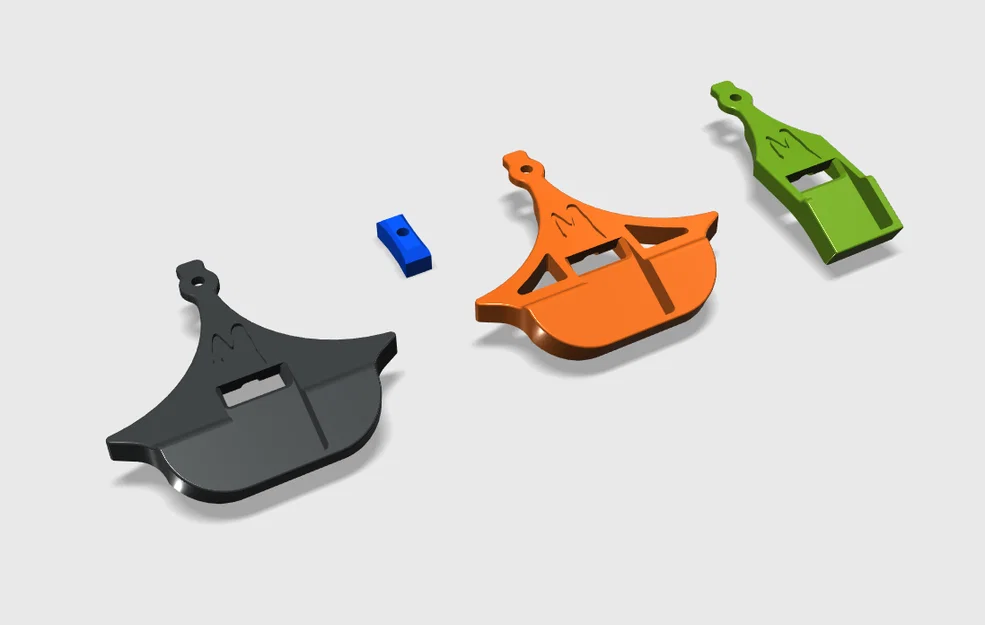 Ngàm gắn GPS cho Mobula 8 - V2 - Image 1