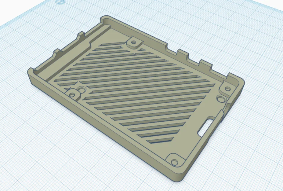 Đế tản nhiệt thông thoáng cho Raspberry Pi 5 (3D Model) - Image 1