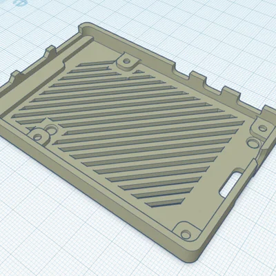 Đế tản nhiệt thông thoáng cho Raspberry Pi 5 (3D Model)