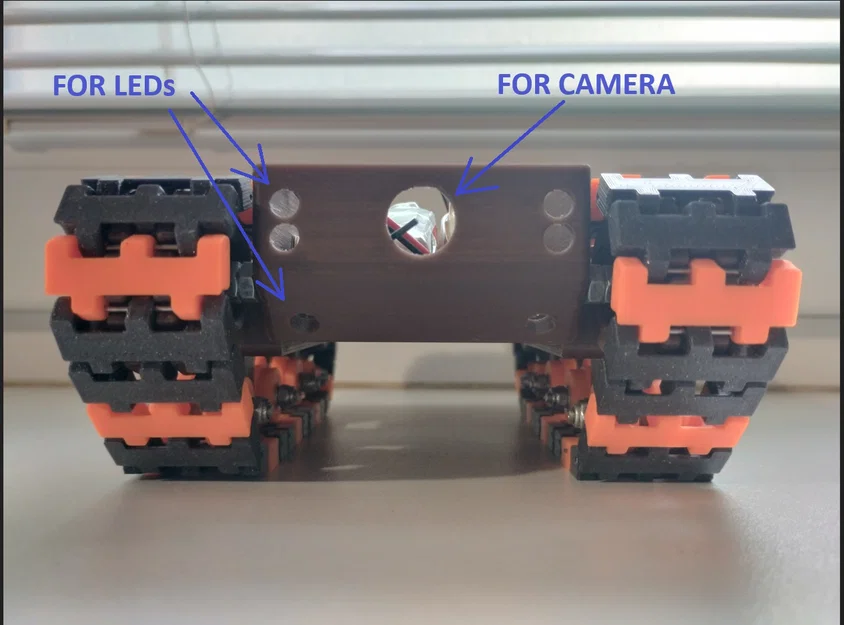 Robot xe tăng điều khiển từ xa (RC) tự lắp ráp bằng in 3D - Image 5