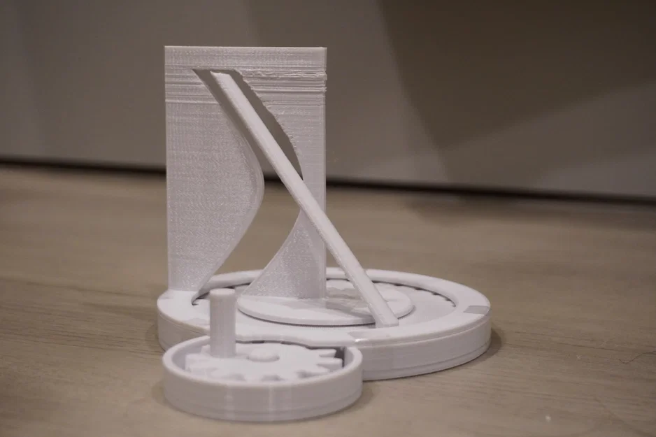 Mô hình ảo giác khoa học 3D độc đáo: Cột thẳng và lỗ cong - Image 1