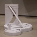Mô hình ảo giác khoa học 3D độc đáo: Cột thẳng và lỗ cong - Thumbnail 1