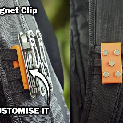 Kẹp balo nam châm đa năng (Universal Magnetic Backpack Clip)