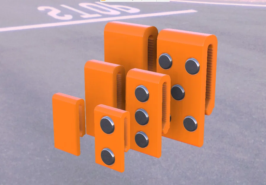 Kẹp balo nam châm đa năng (Universal Magnetic Backpack Clip) - Image 2