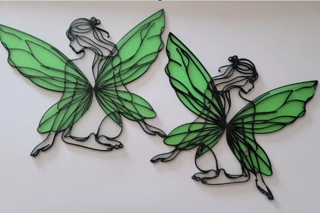 Fee | Fairy One Line Art - Multicolor - Image 2