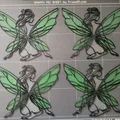 Fee | Fairy One Line Art - Multicolor - Thumbnail 3