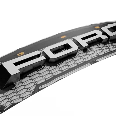 Mô hình logo trang trí 3D cho mặt nạ ca-lăng xe Ford Lobo