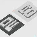 Mô hình logo trang trí 3D cho mặt nạ ca-lăng xe Ford Lobo - Thumbnail 4