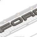 Mô hình logo trang trí 3D cho mặt nạ ca-lăng xe Ford Lobo - Thumbnail 5