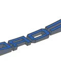 Mô hình logo trang trí 3D cho mặt nạ ca-lăng xe Ford Lobo - Thumbnail 11