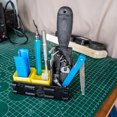 Gridfinity 1x1 Gắn Hông Cho Dụng Cụ Ender (Side-Mount)