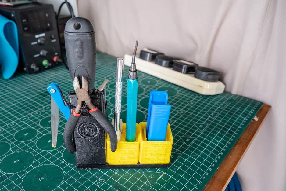 Gridfinity 1x1 Gắn Hông Cho Dụng Cụ Ender (Side-Mount) - Image 2