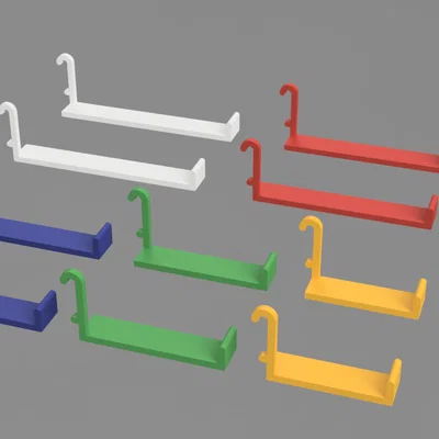 Bộ móc treo đa năng Skadis Hook nhiều kích thước cho bảng pegboard IKEA