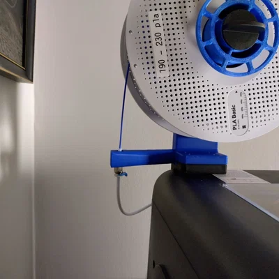 QIDI Q1 Pro - Thiết kế thay thế phần trên của giá cuộn đứng để dẫn filament