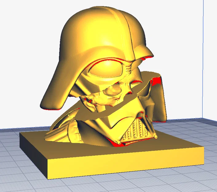 Mô hình Darth Vader cắt lớp - Đồ trang trí in 3D độc đáo - Image 3
