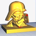 Mô hình Darth Vader cắt lớp - Đồ trang trí in 3D độc đáo - Thumbnail 3