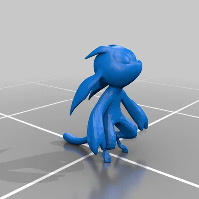 Mô hình 3D Ori (Ori and the Blind Forest) - Trang trí bàn làm việc