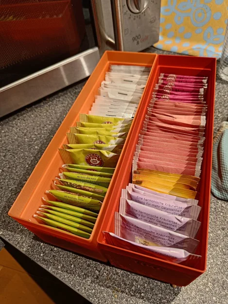 Hộp Đựng Túi Trà Xếp Chồng In 3D (Stackable Tea Bag Box) - Image 2