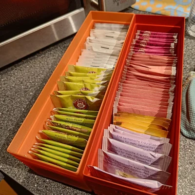 Hộp Đựng Túi Trà Xếp Chồng In 3D (Stackable Tea Bag Box)
