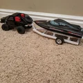 Trailer thuyền RC tỉ lệ 1:24 (1:24 Scale RC Boat Trailer) - Thumbnail 1