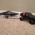 Trailer thuyền RC tỉ lệ 1:24 (1:24 Scale RC Boat Trailer) - Thumbnail 2