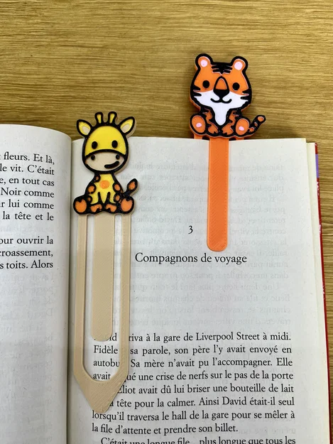 Bookmark Hươu Cao Cổ Dễ Thương - Image 2