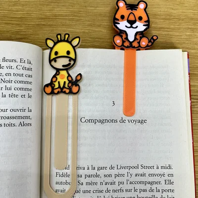 Bookmark Hươu Cao Cổ Dễ Thương