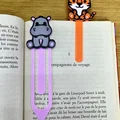 Kẹp sách hình hà mã 3D đáng yêu - Phụ kiện đọc sách cực chất - Thumbnail 2