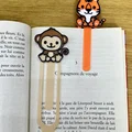 Kẹp sách hình chú khỉ 3D đáng yêu cho người yêu đọc sách - Thumbnail 2