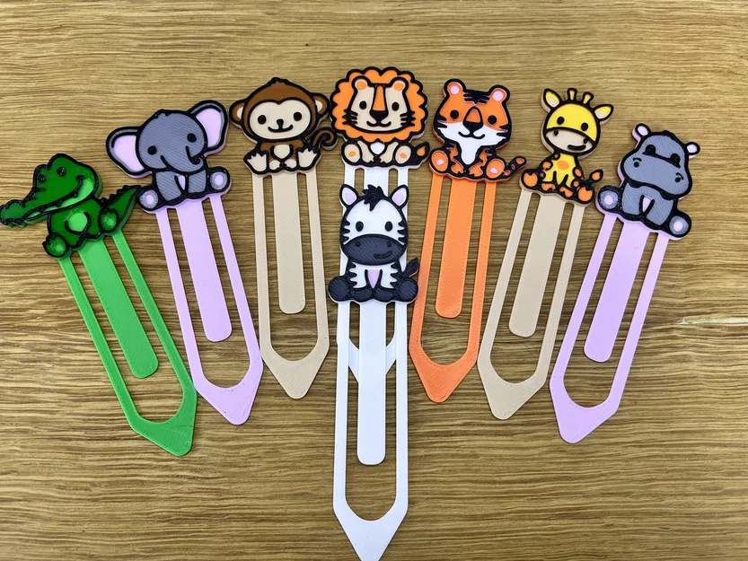 Bookmark Ngựa Vằn Dễ Thương (Cute Zebra Bookmark) - Image 1