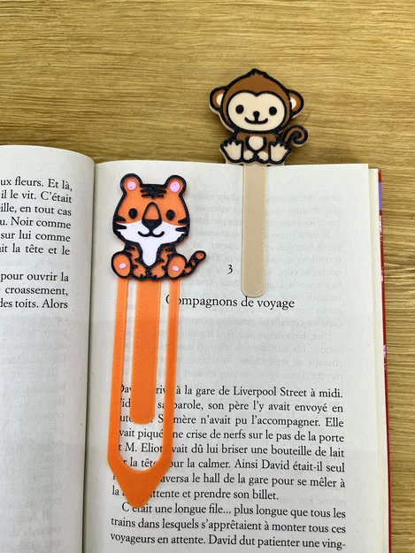 Bookmark Hổ Dễ Thương - Image 2