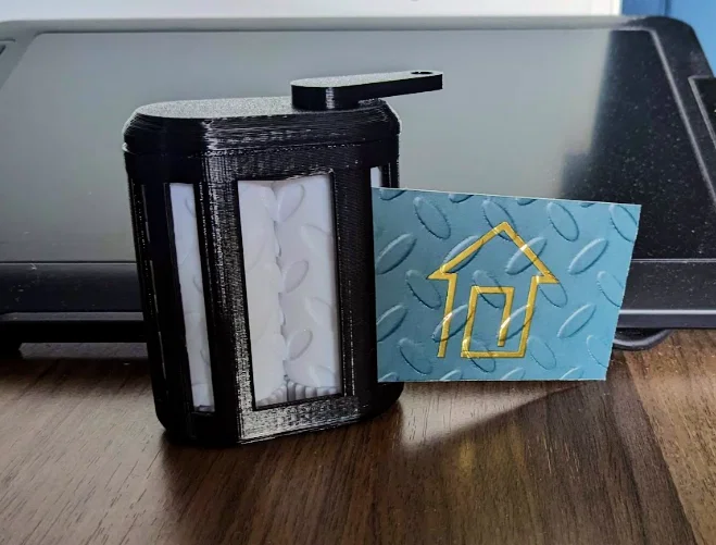 Trục lăn vân kim cương (Diamond Tread Plate) cho máy dập danh thiếp 3D - Image 1