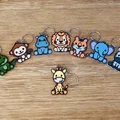 Móc khóa Hươu Cao Cổ Dễ Thương (Cute Giraffe Keychain) - Thumbnail 1