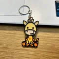 Móc khóa Hươu Cao Cổ Dễ Thương (Cute Giraffe Keychain) - Thumbnail 2