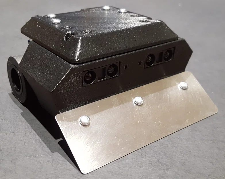 Khung sườn Mini-Sumo (Mini-Sumo Chassis) in 3D cho robot thi đấu - Image 1