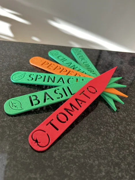 Cọc/Nhãn cắm vườn (Anh, Pháp, Đức) - bổ sung thêm - Image 1