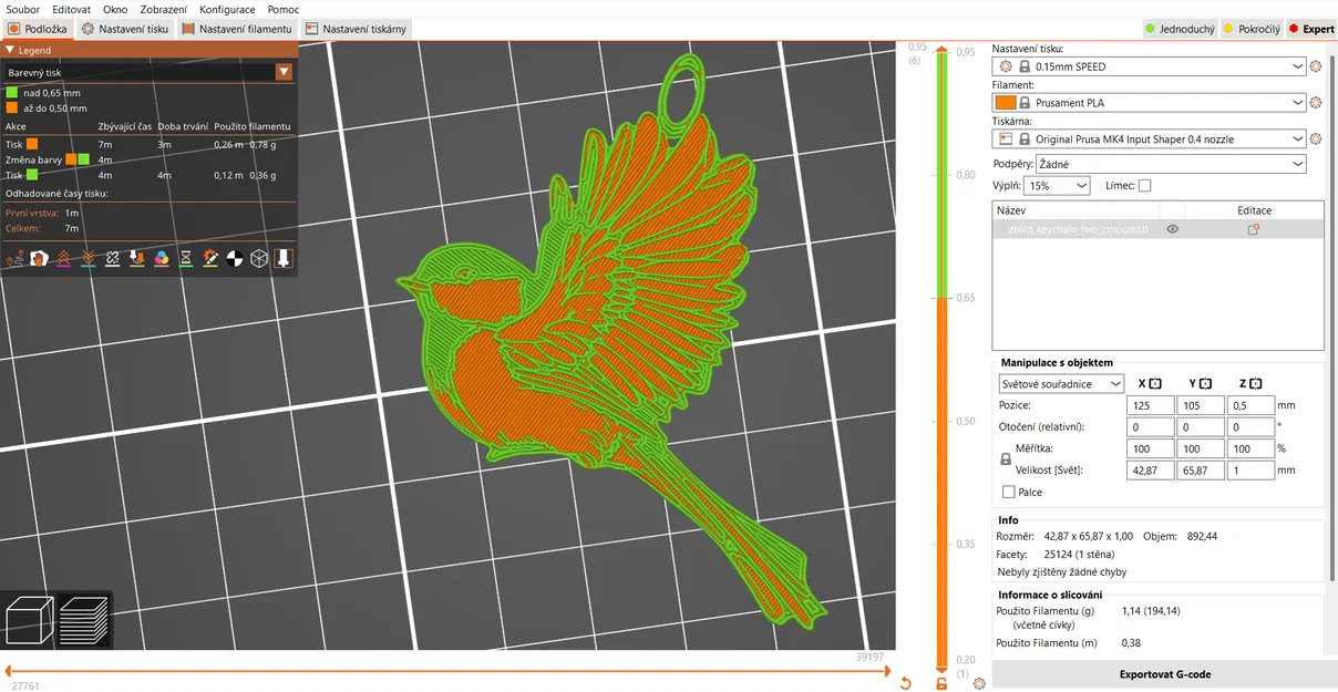Móc khóa: Chú chim nhỏ (2 màu) - Image 4
